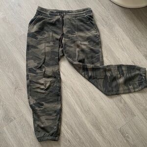 Camo joggers